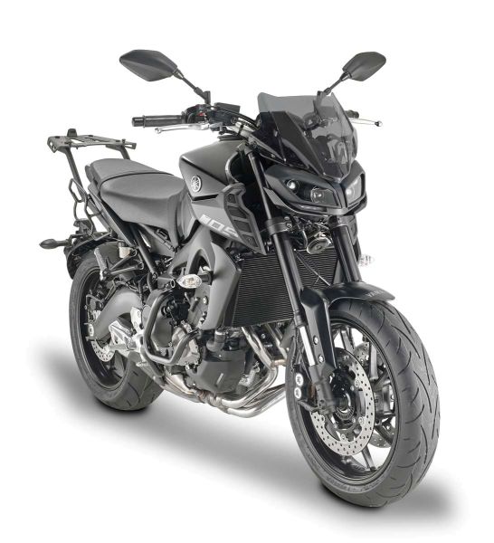 Givi Windschild A2132G getönt, 280 mm hoch, 365 mm breit für Yamaha MT-09 (17>20), mit ABE und Montagekit (A2132G)