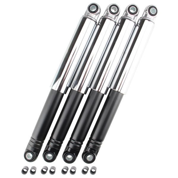 Stoßdämpfer Set Standard schwarz/chrom 310 mm + 310 mm für Simson Schwalbe KR51 Star (102792)