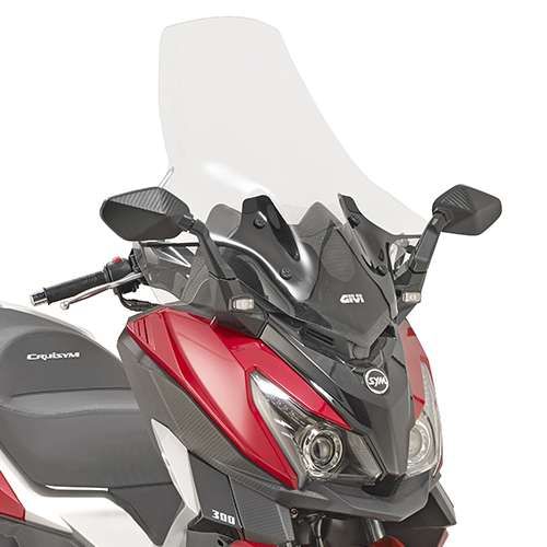 GIVI Windschild transparent 780 x 705 mm H/B mit ABE, ohne Halter (7056DTG_23060209173916)