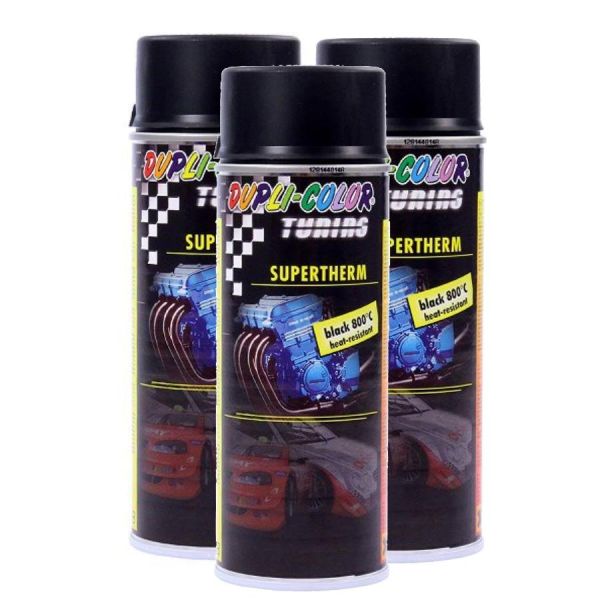 Duplicolor Supertherm black 800°C 3x 400 ml. - Auspufflack hitzebeständig (DU1917943_24041710103614)