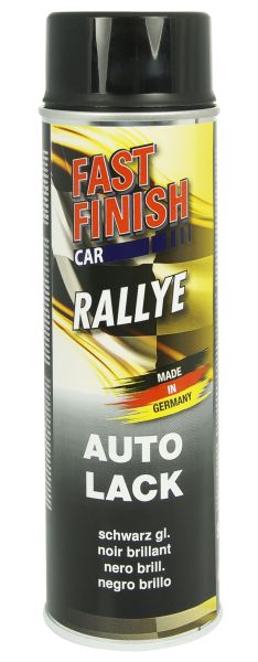 Fast Finish Rallye Lack schwarz glänzend 500 ml. (FF292835)