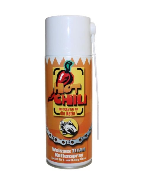 Kettenspray Hot Chili Titan weiß 400ml für X- und O-Ring Ketten (163579)