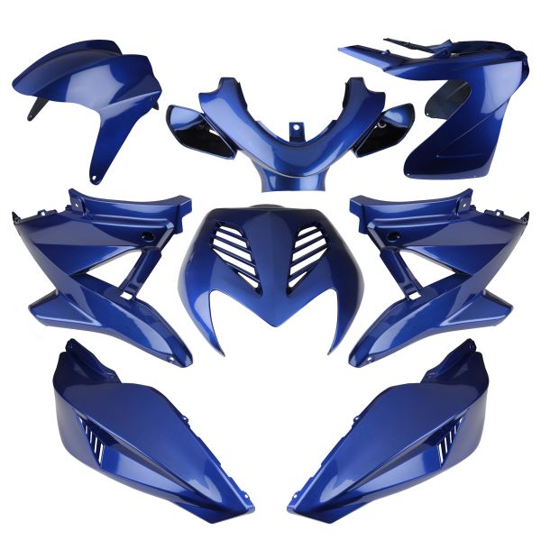 Verkleidungssatz blau Verkleidung Verkleidungsteile Set für Yamaha Aerox MBK Nitro YQ50 (104494)