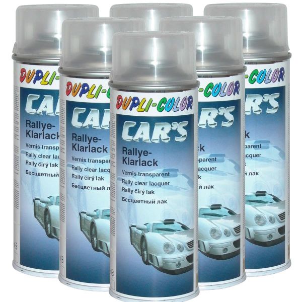 Duplicolor Car's Rallye Lack Klarlack glänzend 6x 400 ml. (DU3858586_23071111135982)