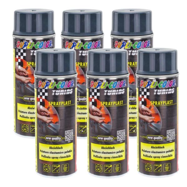 Duplicolor Sprayplast - Sprühfolie carbon seidenglanz 6x 400 ml. (DU3880646_24061809182397)