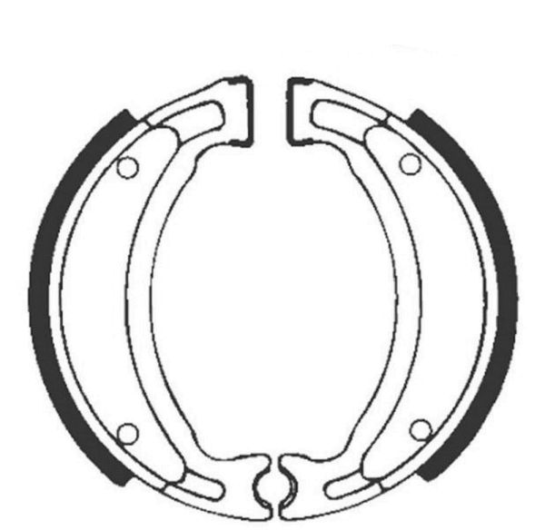 Bremsbacken für Trommelbremse EBC mit Federn Typ Y503 (681151)