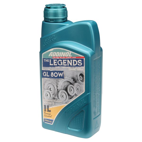 Getriebeöl Addinol GL80W Legends 1 Liter für Simson MZ Jawa Moped Mokick Motorrad (105163)