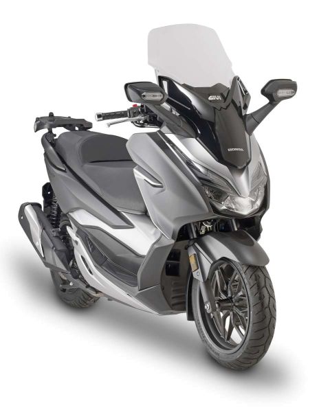 Givi Windschild D1166STG transparent, 580 mm x 445 mm für Honda Forza 125 (19>20) + Forza 300 (19>20) (D1166STG)