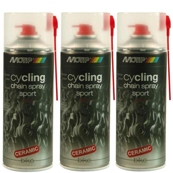 Motip MoTip Fahrrad Kettenspray Sport 3x 400 ml. (MO0002713)