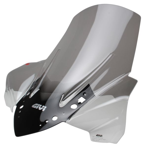 Givi Windschild D2149STG - transparent - 720x600 mm (HxB) für Yamaha Tricity 300 (20-23), ABE 38743 (D2149STG)