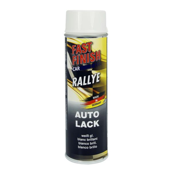 Fast Finish Rallye Lack weiß glänzend 500 ml. (FF295904)