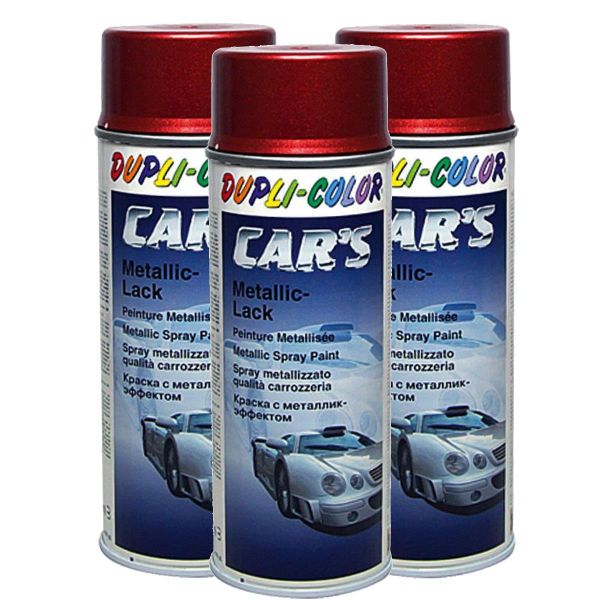 Duplicolor Car's Metallic-Lack Rot 3x 400 ml. (DU7068683_24061710322363)