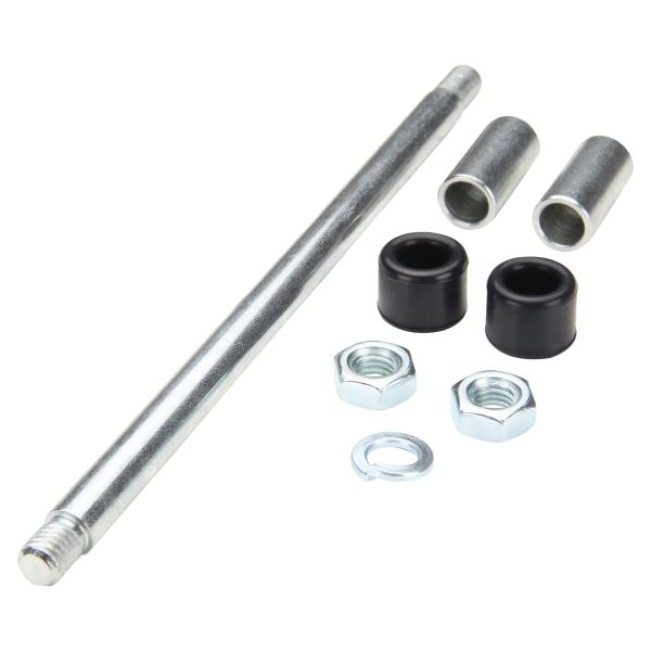 Schwingenlagerbolzen hinten inkl. Buchsen, Gummi, Mutter für Simson KR50 KR51/1 KR51/2 Schwalbe (104366)