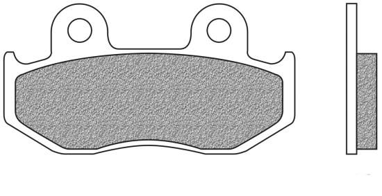 Bremsbeläge hinten Sintermetall Performance S2 Typ FD.0265 für Suzuki AN 250, 400 Burgman, Sky Wave (720265)