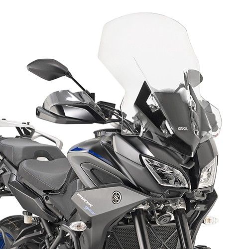 Givi Windschild 2139DTG transparent, 640 mm hoch, 480 mm breit für Yamaha Tracer 900 / Tracer 900 GT (18-20) (2139DTG)